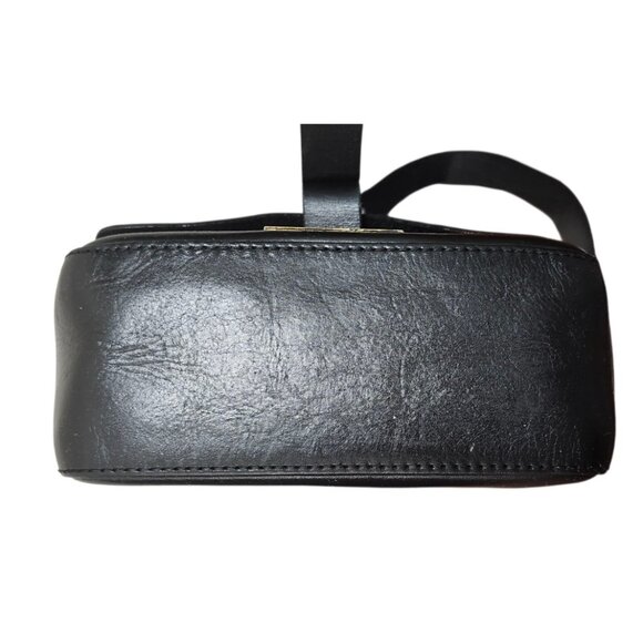 SOPHIE HULME Black Smooth Matte Leather Crossbody Bag - Picture 10 of 16